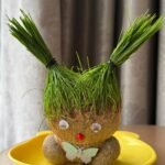 Grass Head Doll, DIY Grow Your Own Grass Hair Plant Toy, Educational Mini Ornament for Kids, Desk & Home Decoration - Image 3