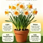 Daffodil Bulbs, Fragrant Perennial Flower Bulbs, Spring Blooming Narcissus for Indoor Water Culture & Outdoor Garden Planting - Image 4