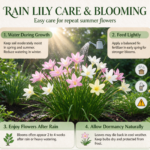 Rain Lily Bulbs (Zephyranthes), Hardy Perennial Flower Bulbs, Easy to Grow, Bloom After Rain, for Garden Borders, Pots & Landscaping - Image 8